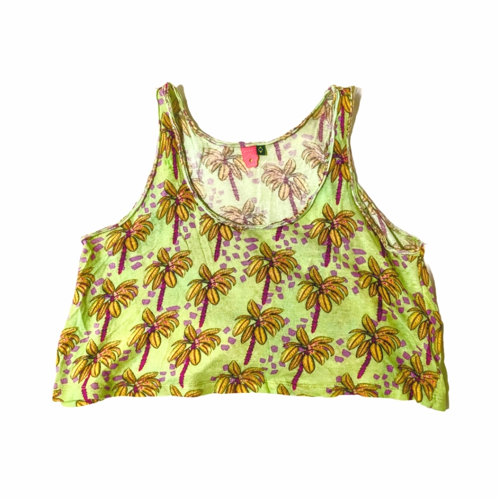 Imported FARM Rio Tropical Crop Tops, Size Small, NWOT